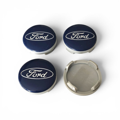 Ковпачки (заглушки) в диски Ford синій 54,5\50 мм 6М21-1003АА (ВА)